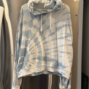 Z Supply Light Blue Hoodie